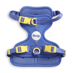 THE LICKER STORE Arlo Adjustable Soft Padded No Pull Pet Harness with 3 Buckles and 3 Leash Clips - 1 of 4