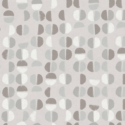 Tempaper Coffee Beans Self-Adhesive Removable Wallpaper Gray/Silver