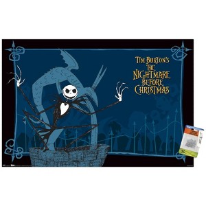 Trends International Disney Tim Burton's The Nightmare Before Christmas - Well Unframed Wall Poster Prints - 1 of 4