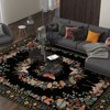 LOVEVOOK Butterfly Rug for Living Room, Modern Indoor Large Area Rug for Bedroom Dining Room Home Decor, Non Slip Rugs Machine Washable - 2 of 4