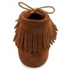 Minnetonka Men's Classic Fringe Softsole Moccasin Boots - image 4 of 4