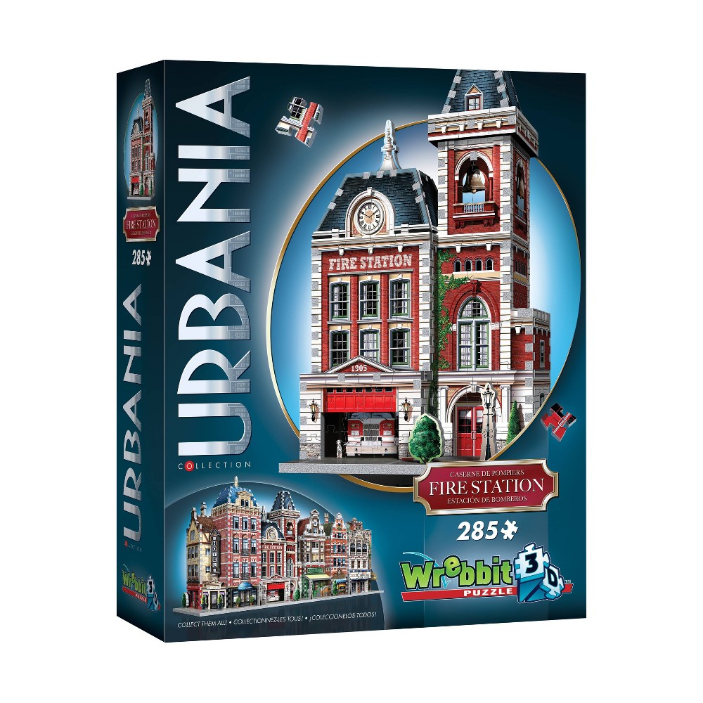 Photos - Jigsaw Puzzle / Mosaic Wrebbit Urbania Collection - Fire Station 3D Jigsaw Puzzle 285pc