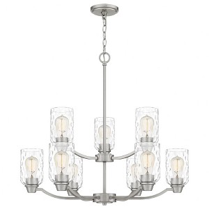 Quoizel Lighting Acacia 9 - Light Chandelier in  Brushed Nickel - 1 of 4
