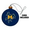McNeese State University Primary Logo Wood Christmas Tree Holiday Ornament - 2 of 4