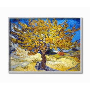 Stupell Industries Golden Tree Blue Yellow Van Gogh Classical Painting - 1 of 4