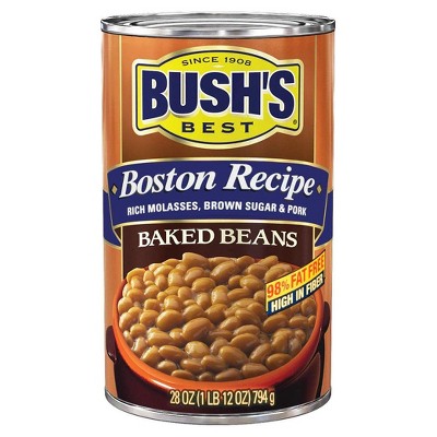 Bushs Best Boston Recipe Baked Beans, 28oz