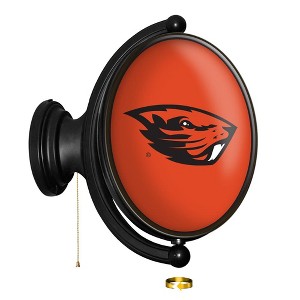 College Oval Rotating Lighted Wall Sign - 1 of 4