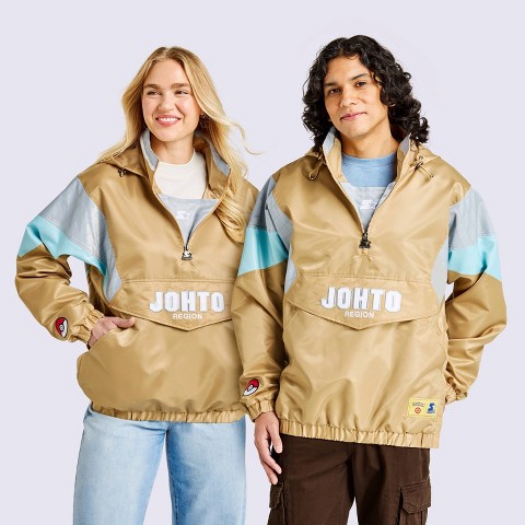 Pokemon x Target Pokémon Starter Pullover Jacket Gold - Pokémon x Target M