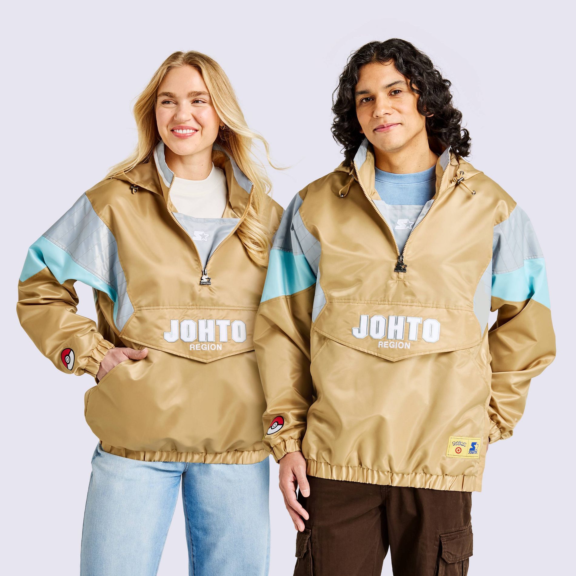 Pokémon Starter Pullover Jacket Gold - Pokémon x Target