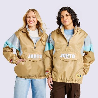 Pokémon Starter Pullover Jacket Gold - Pokémon x Target S