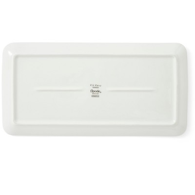Colorful Ceramic Rectangular Serving Platter Dish