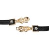 INSPIRE CHIC Women's Thin Elastic Pearl Buckle Belts for Dresses Shirt - 3 of 4