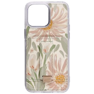 Walli Cases Painted Daisy Phone Case with Wallet and Finger Strap - 1 of 4