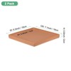 Unique Bargains Ceramic Durable Indoor Decorative Plant Saucer 2 Pcs - 2 of 4