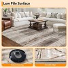 100% Polyester Towel Fabric Carpet - 200g Fleece Weight, Total 980Gsm, TPR Washable Foldable Bottom, Bohemian Style, Moyan Time-Space Design - 3 of 4
