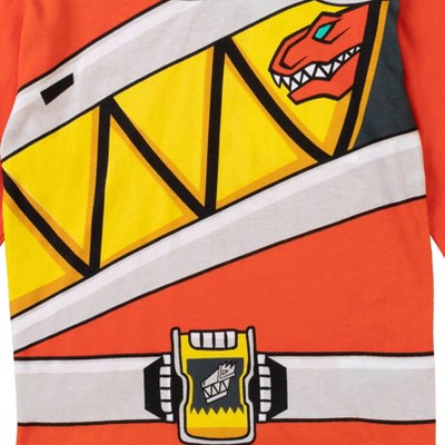 Power Rangers Big Boys 3 Pack Cosplay T-Shirts Red/Blue/Charcoal 10-12 — фото 5