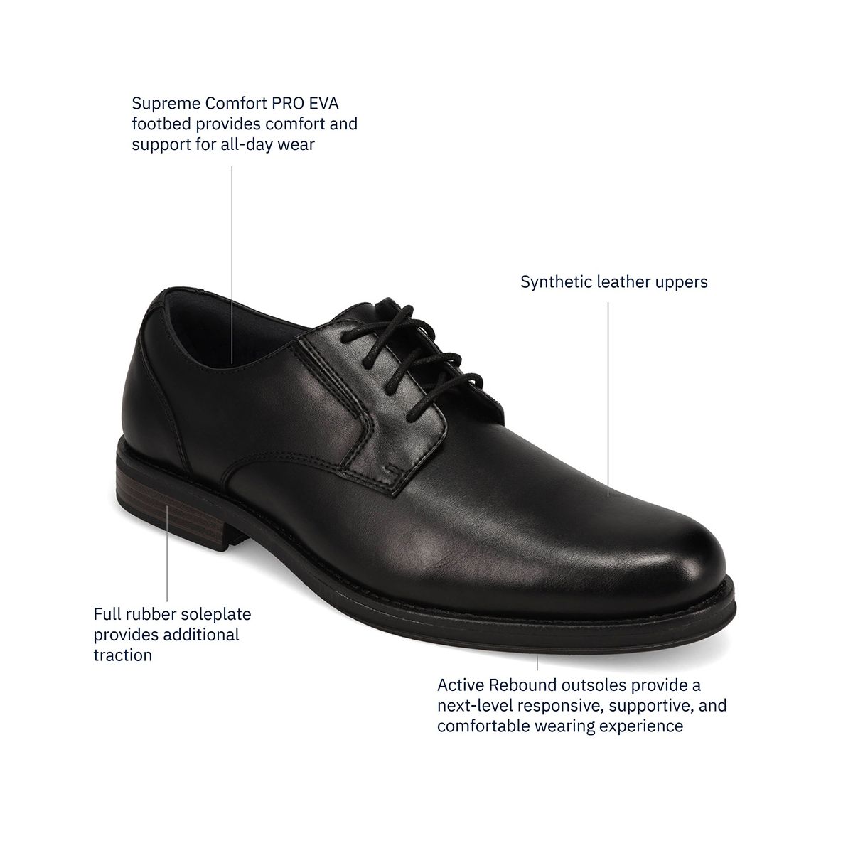 Dockers Mens Bridgeport Polished Dress Oxford - thumbnail 8