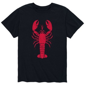 Men's - Instant Message - Vintage Lobster Short Sleeve Graphic T-Shirt - 1 of 4