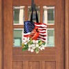 Briarwood Lane Spring Door Hanger 16x12 American Cardinal For Spring Door Hanger - 2 of 2