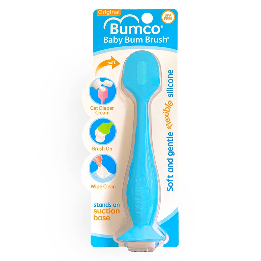 Photos - Makeup Brush / Sponge Baby Bum Brush Diaper Cream Brush - Blue Full Size
