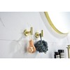OUTSUPPLY 6-Piece Stainless Steel Bathroom Set, Wall Mount Towel Rack & Hooks, Rustproof Bath Accessories - 3 of 4