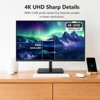 Z-EDGE U27P4K 27" 4K IPS Monitor, UHD(3840X2160) 60Hz Eye-Care Tech, Support VESA mount - 3 of 4