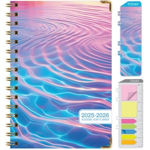Global Printed Products Hardcover AY 2025-2026 Fashion Planner - 5.5"x8" (Summer Bliss) - 1 of 4