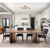 Elegant Lighting Script 8 lights brass flush mount - 2 of 4