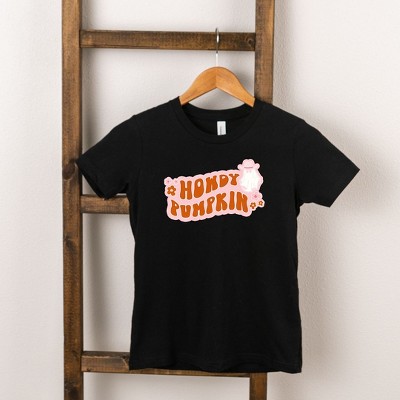 The Juniper Shop Howdy Pumpkin Ghost Kids Short Sleeve Tee