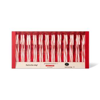 Holiday Peppermint Candy Canes - 24ct/11.4oz - Favorite Day™
