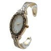 Olivia Pratt Oval Face Elegant Textured Bangle Women Watch - 2 of 3