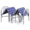 Folding Bed in Silver Gray - Hodedah - 3 of 4