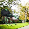Costway 6FT Halloween Inflatable Blow-Up Spider w/ LED Lights Outdoor Yard Decoration - 3 of 4