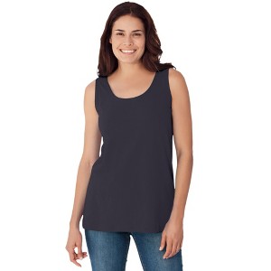 Woman Within Plus Size Scoopneck Tank - 1 of 4