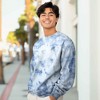Dalix UFO Embroidered Washed Crewneck Sweatshirt Long Sleeve Fleece Cotton Mens - 4 of 4