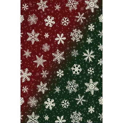 Fulvari Christmas Area Rug Living Room Bedroom Xmas Decor Area Rug Indoor Washable Non-Slip Throw Floor Festival Carpet