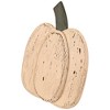 Northlight Wooden Fall Harvest Pumpkin Decoration - 14.25" - 4 of 4