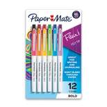 Paper Mate Flair Felt Pen Bold Point Assorted Ink Dozen (2125414)