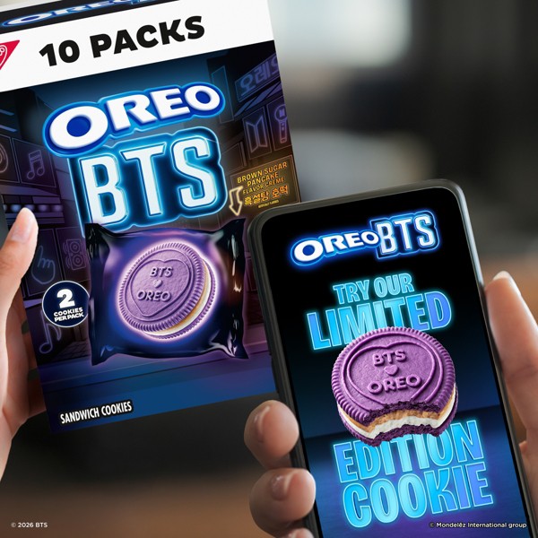 Oreo Galletas Sándwich BTS Sabor Panqueque de Azúcar Morena Edición Limitada - 10.2oz/10ct 8