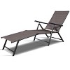 Costway Pool Chaise Lounge Chair Recliner Outdoor Patio Furniture Adjustable - 2 of 4