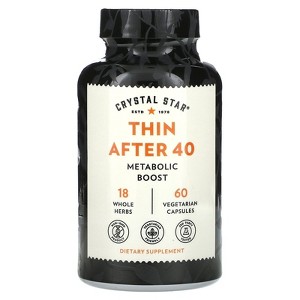 Crystal Star Thin After 40, 60 Vegetarian Capsules - 1 of 4