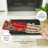 Evergreen Winter Pine Welcome Sassafras Indoor Outdoor Switch Doormat 1'10"x10" Multicolored - 3 of 4