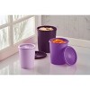 Tupperware Heritage 2pk 7.5c Plastic Cookie Canisters Purple : Target