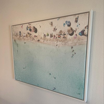 Poster Store - Beach more, worry less🌊 ​• • • ​From left: ​ Turquoise  Beach 30x40 cm ​Nude Lines No2 30x40 cm in 40x50 cm passepartout ​Fossil  Stone 30x40 cm in 40x50