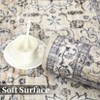 Washable Rug 5x7 Area Rugs for Living Room Bedroom Vintage Non-Slip Print Distressed Thin Throw Rugs - 3 of 4