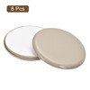 Unique Bargains Plastic Self-adhesive Smooth Round Carpeted Tile Vinyl Furniture Sliding Pad - 3 of 4