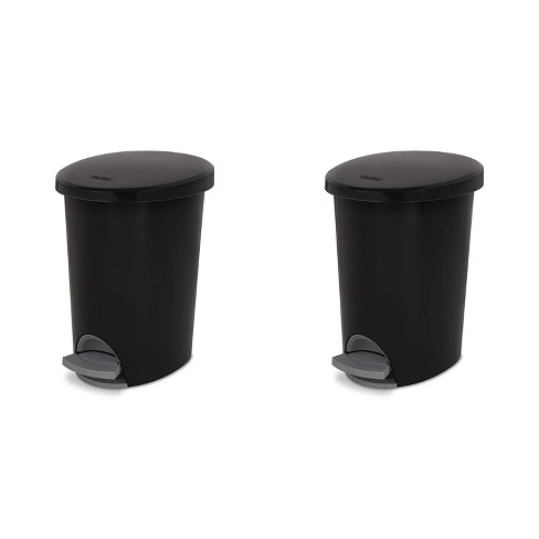 Eko 6l Ecocasa 2pk Vertical Step Trash Can Set : Target