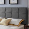 Minimalist Tufted Waffle Stitch Upholstered Headboard – Adjustable Height King/California King Size Headboard -Christopher Knight Home - 3 of 4