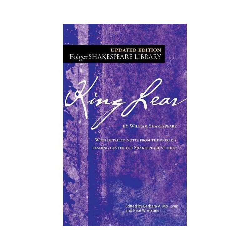 King Lear - (Folger Shakespeare Library) Annotated by  William Shakespeare (Paperback), 1 of 2