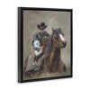 Stupell Industries Ranch Cowboy & Western Horse Floating Frame Canvas Art - 2 of 4